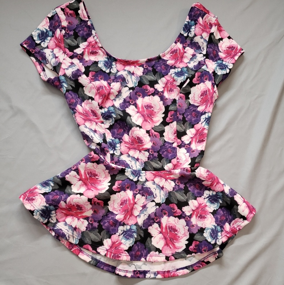 Peplum top